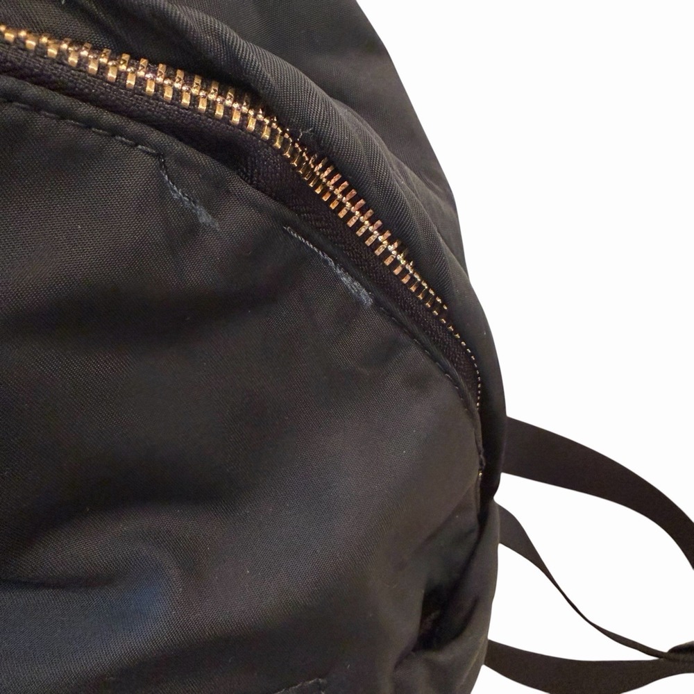 Kate Spade New York Black Backpack 13" Travel Purse Carry On Lightweight Zipper - Picture 6 of 11